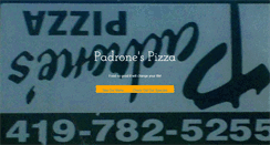 Desktop Screenshot of padronespizzaonline.com