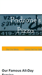 Mobile Screenshot of padronespizzaonline.com